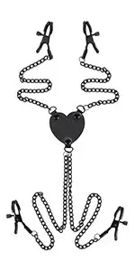 accesorio bondage pezones forma corazón