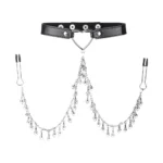 accesorio fetichista pinzas para senos