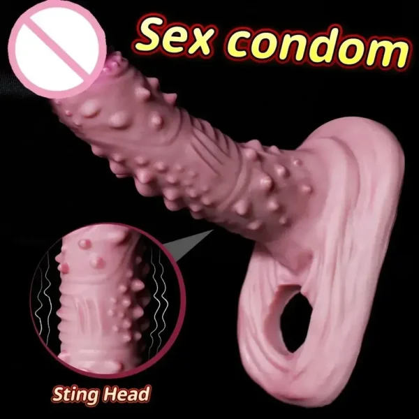 accesorio masculino de silicona médica