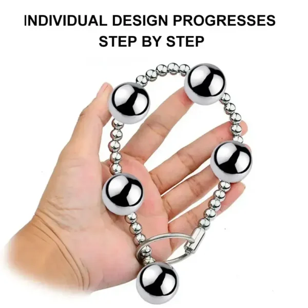 acero inoxidable electroestimulación plug anal