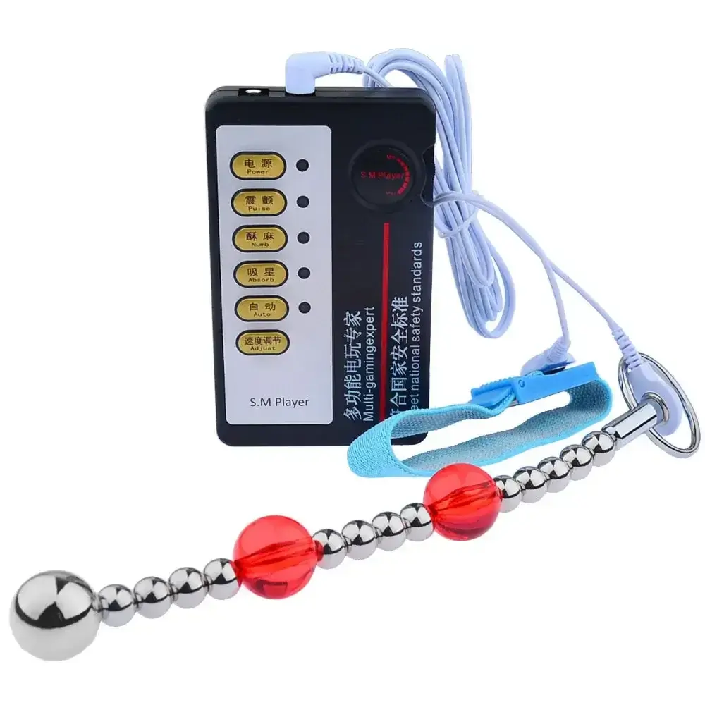 acero inoxidable plug anal electroestimulacion