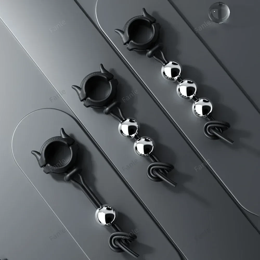 alargador pene acero inoxidable silicona