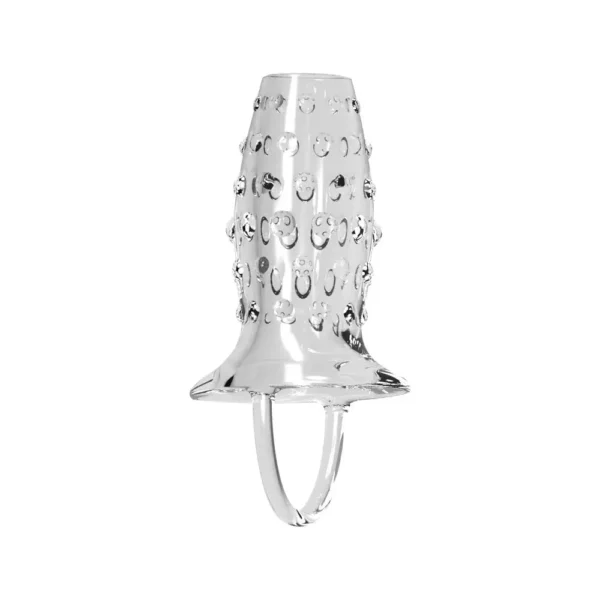 alargador pene silicona médica texturizado erótico