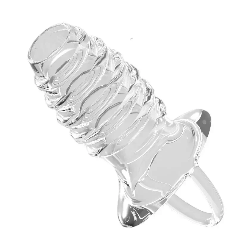 alargador pene silicona texturizada elastico