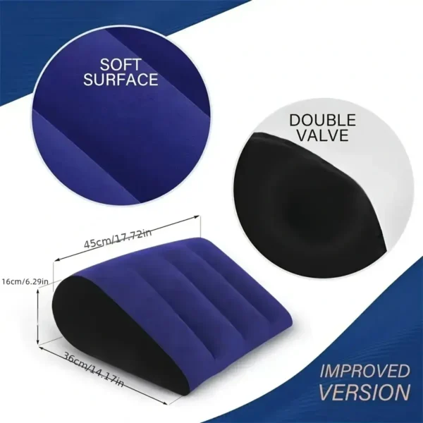 almohada erótica inflable viaje cómoda