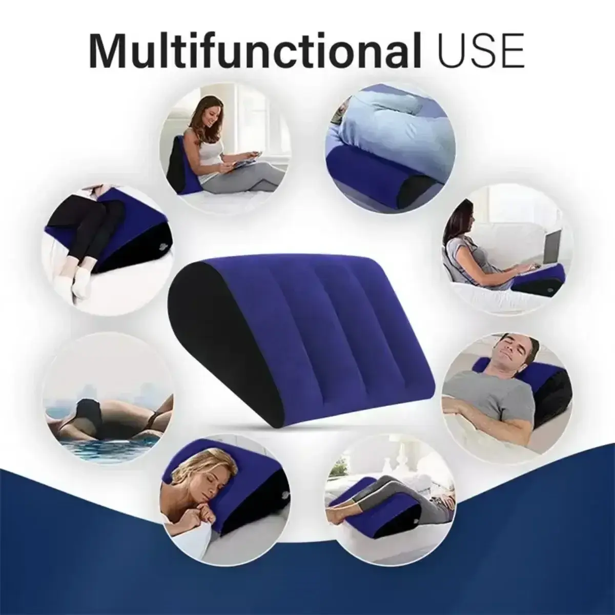 almohada inflable posiciones sexuales multiples