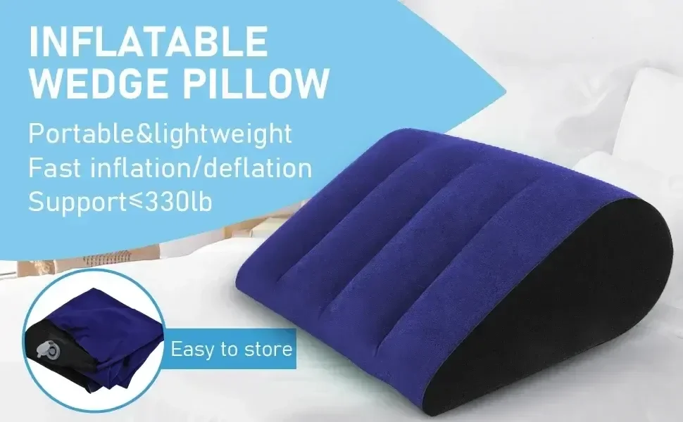 almohada sexual inflable doble uso