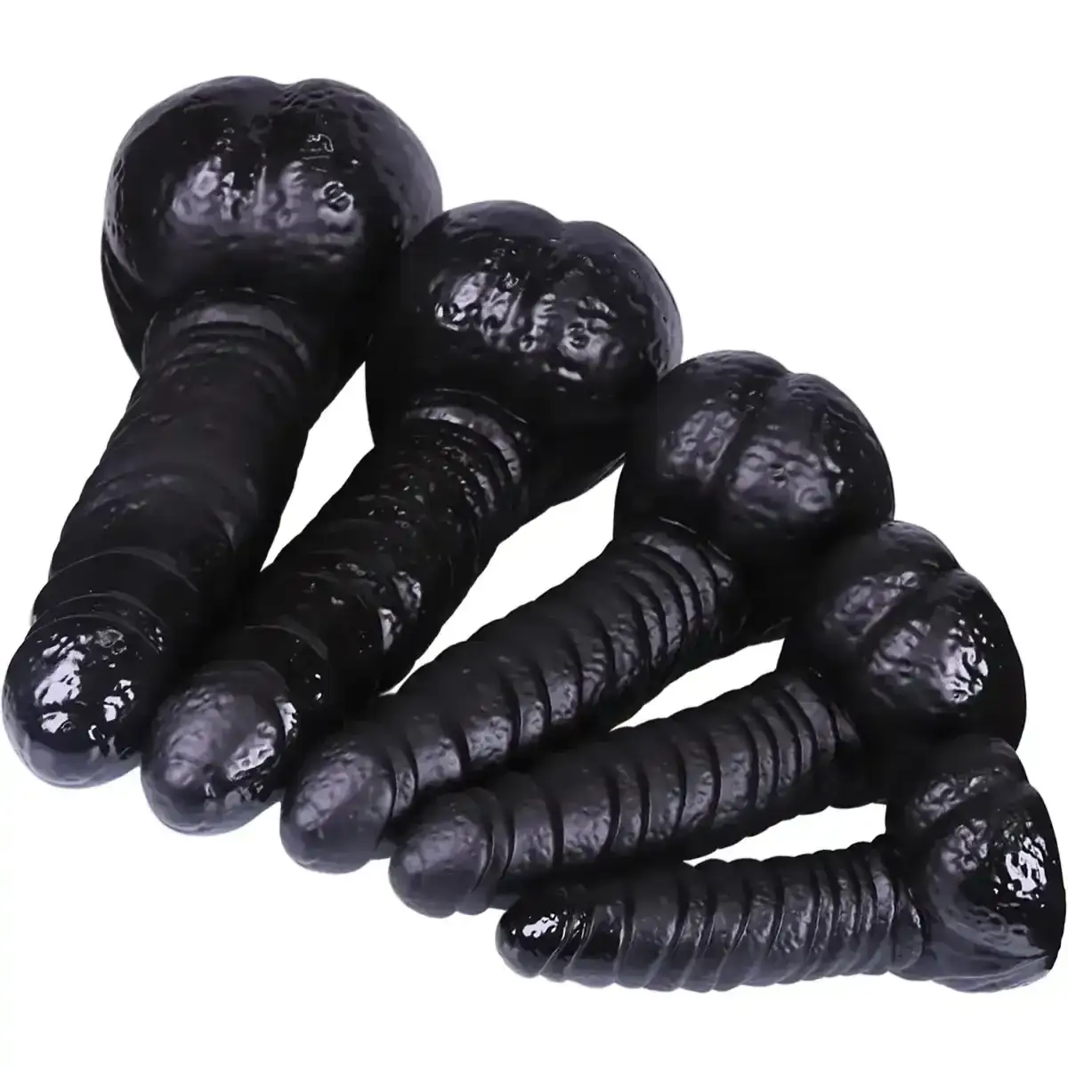 anal plug negro tamano extra grande