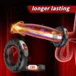 anillo de silicona médica vibrador hombre