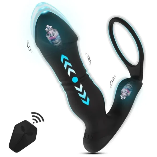 anillo para pene y próstata silicona suave