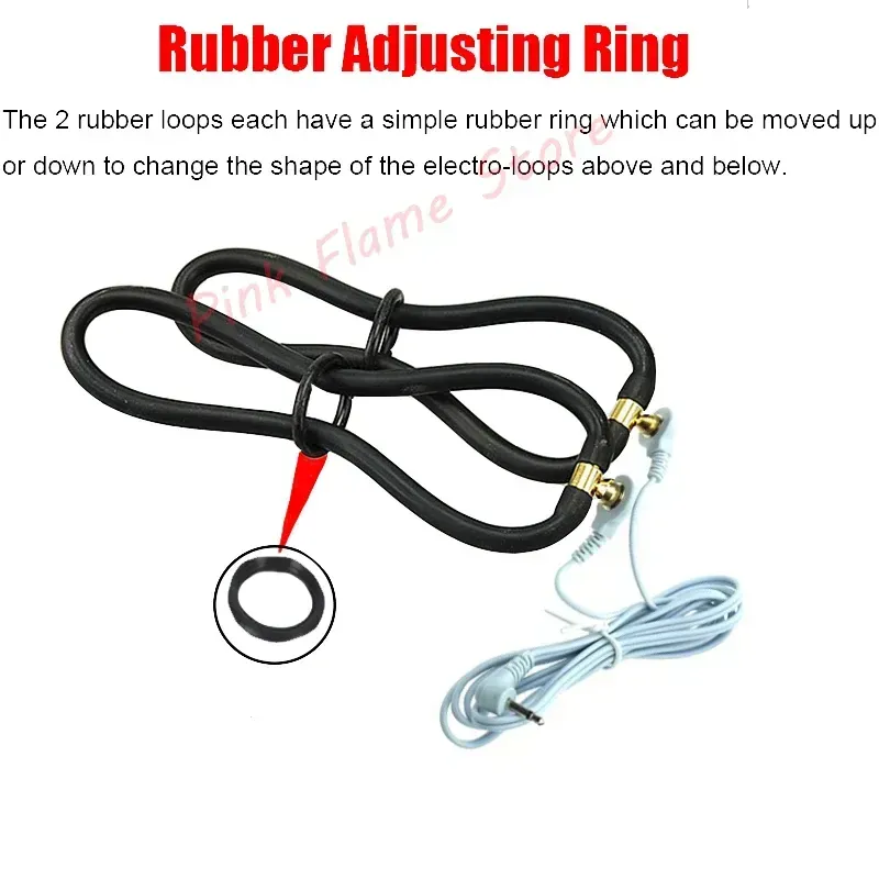 anillo pene abs con cables electricos