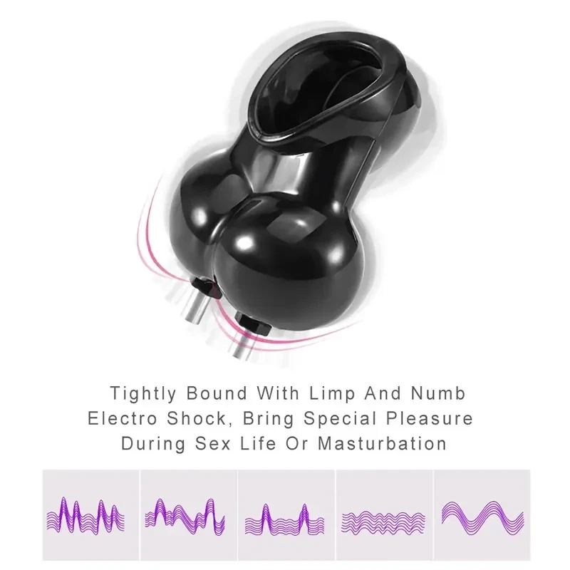 anillo pene abs para placer electrico