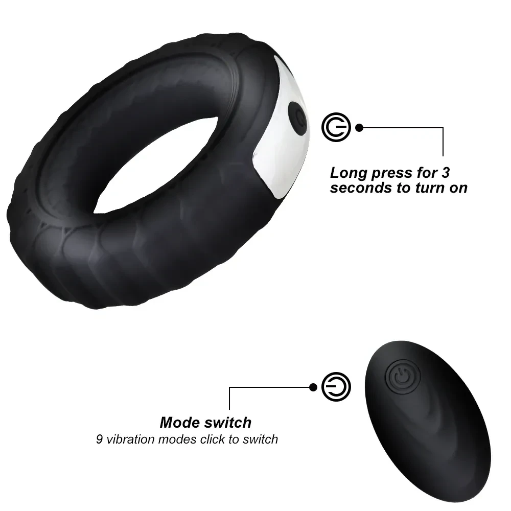 anillo pene con vibracion discreta