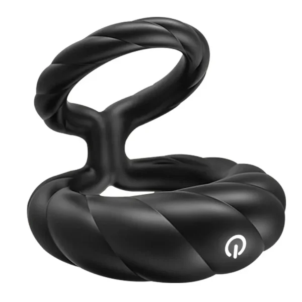 anillo pene doble vibración ajustable