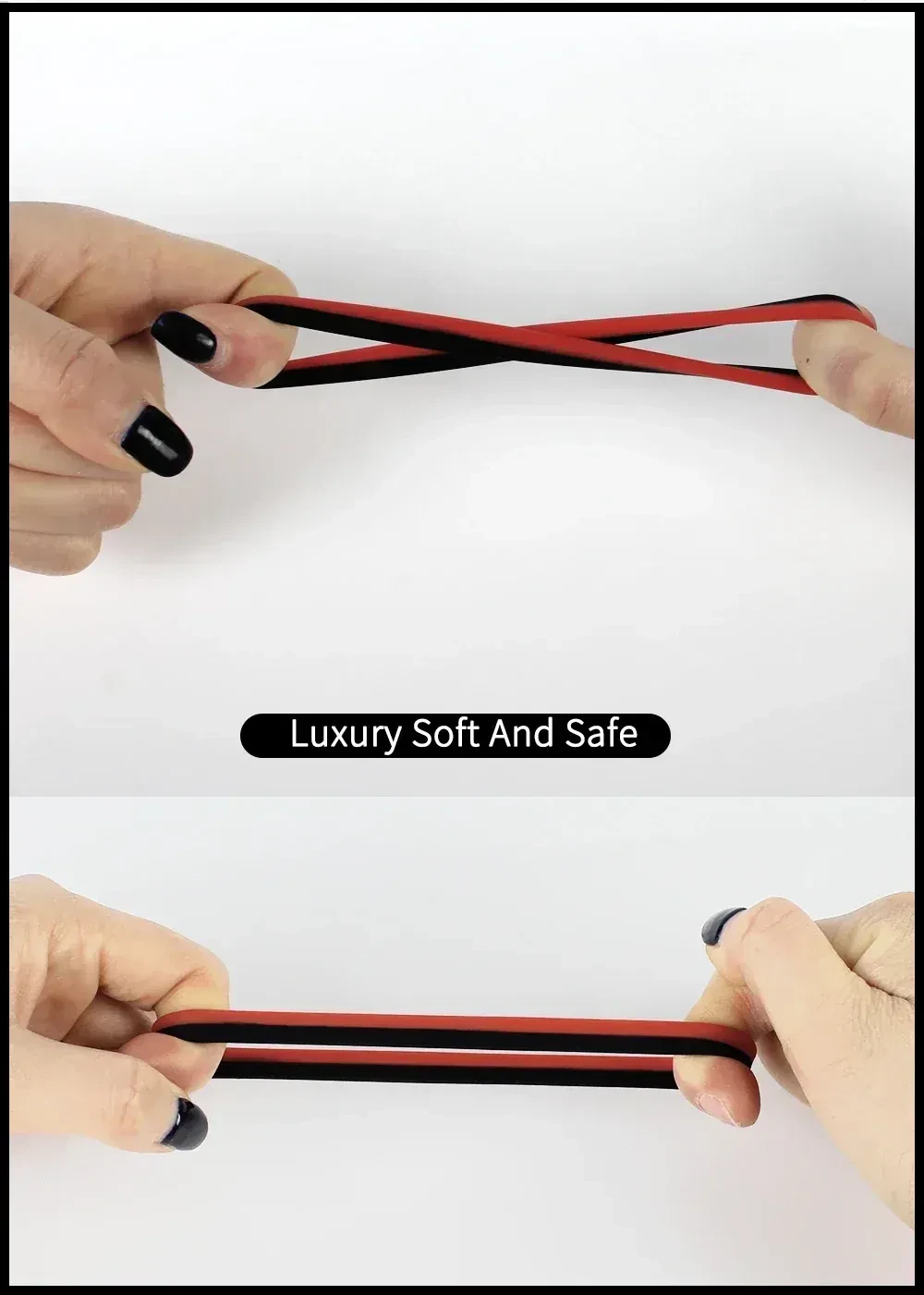 anillo pene silicona medica luminiscente