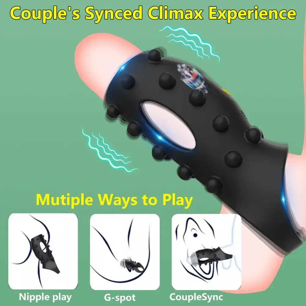 anillo pene silicona medica vibracion