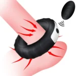 anillo pene silicona médica vibrante