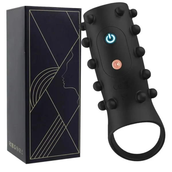 anillo pene vibrador silicona ajustable