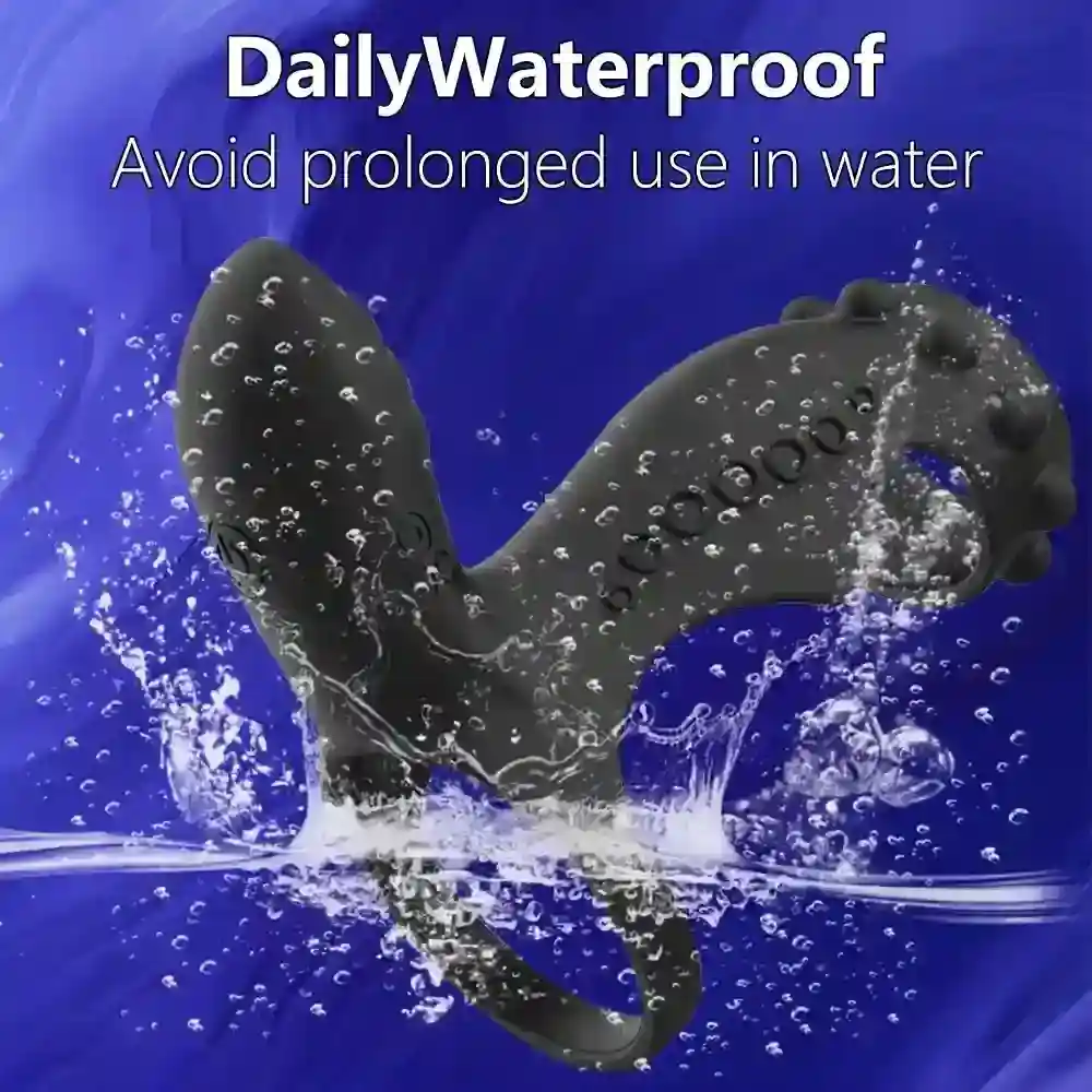 anillo pene vibrador silicona elastica