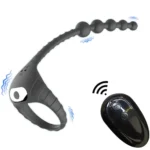 anillo pene vibrador silicona para hombre