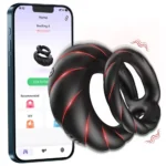 anillo pene vibrador silicona suave