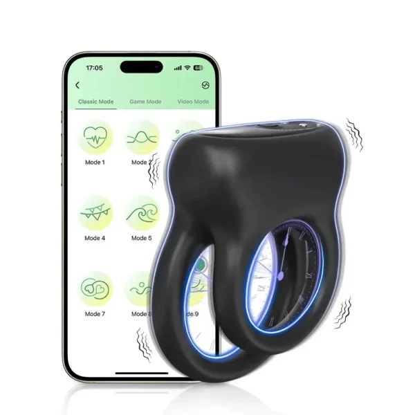 anillo pene vibrador usb recargable
