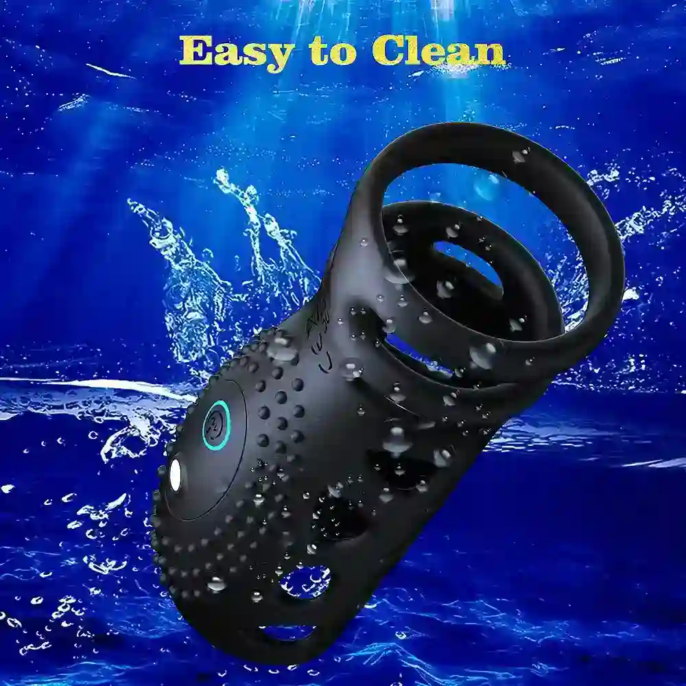 anillo pene vibratorio carga magnetica usb