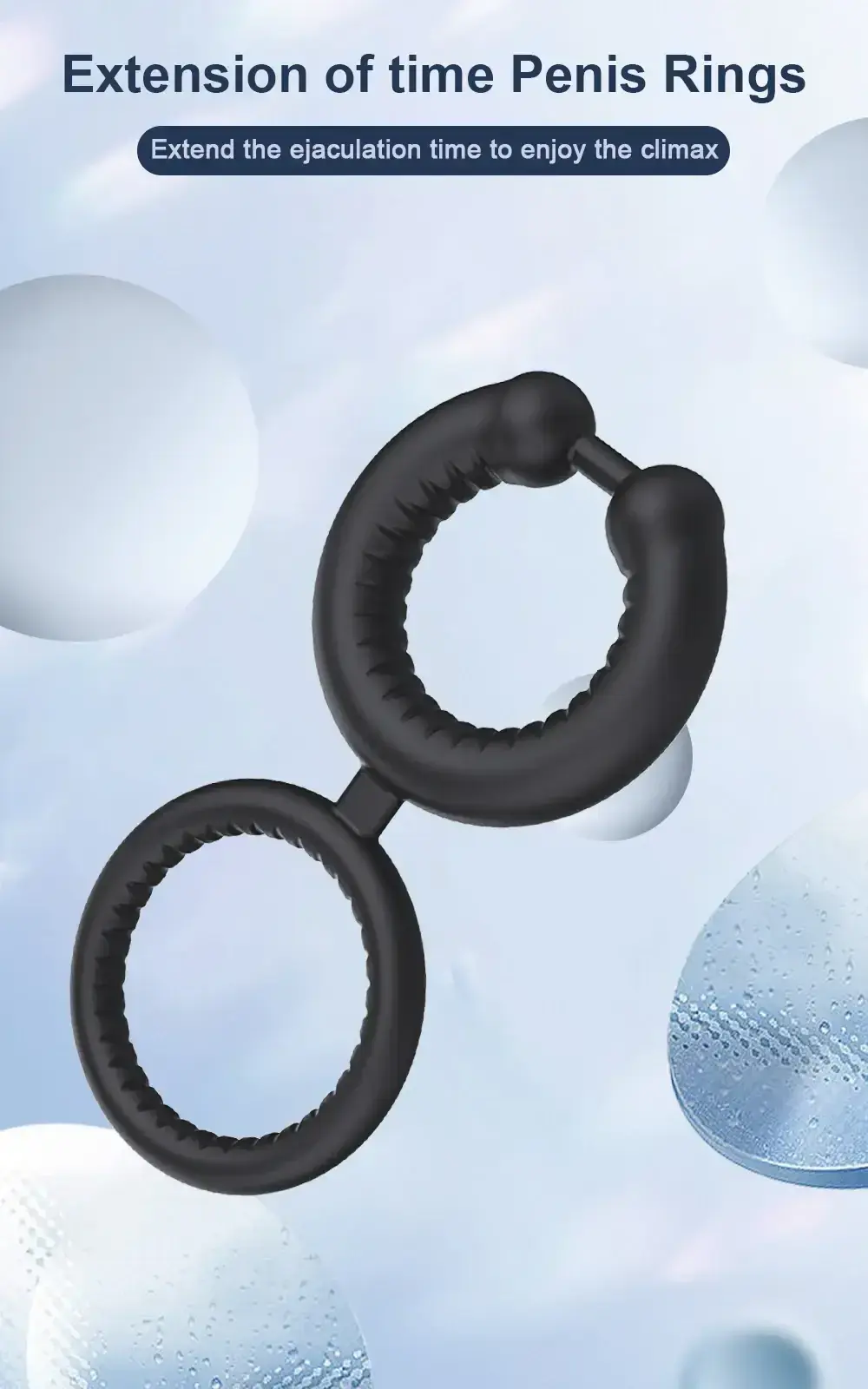 anillo peneano resistente durable hombre