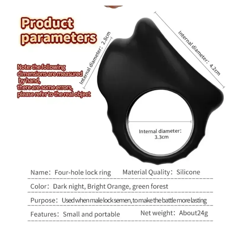 anillo peneano retardante eyaculacion reutilizable