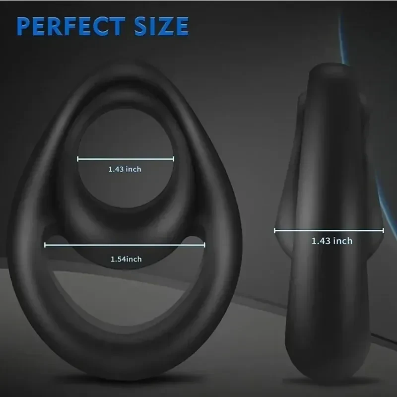 anillo peneano tpe para juego en pareja