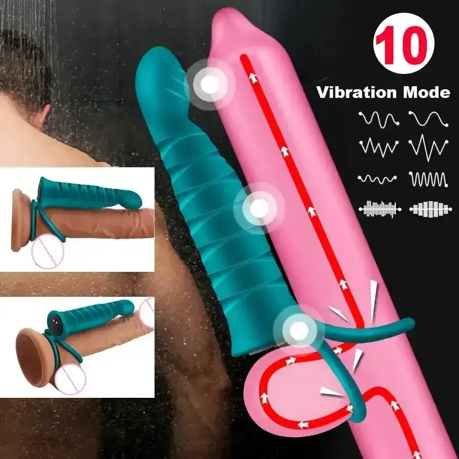 anillo peneano vibrador elástico discreto