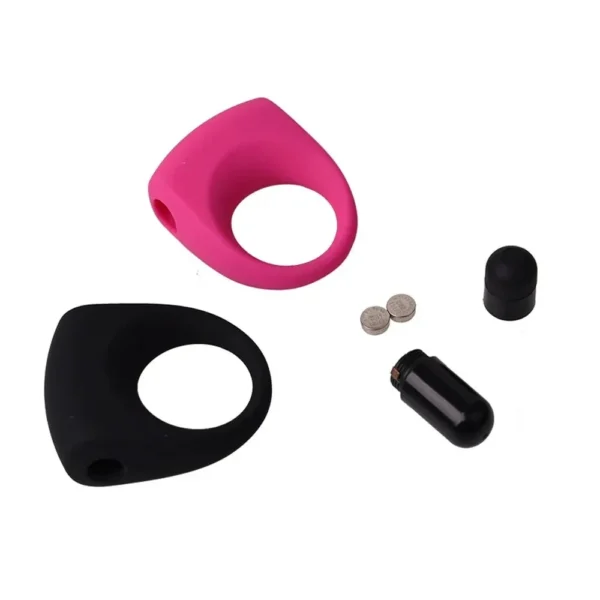 anillo peneano vibrador silicona suave