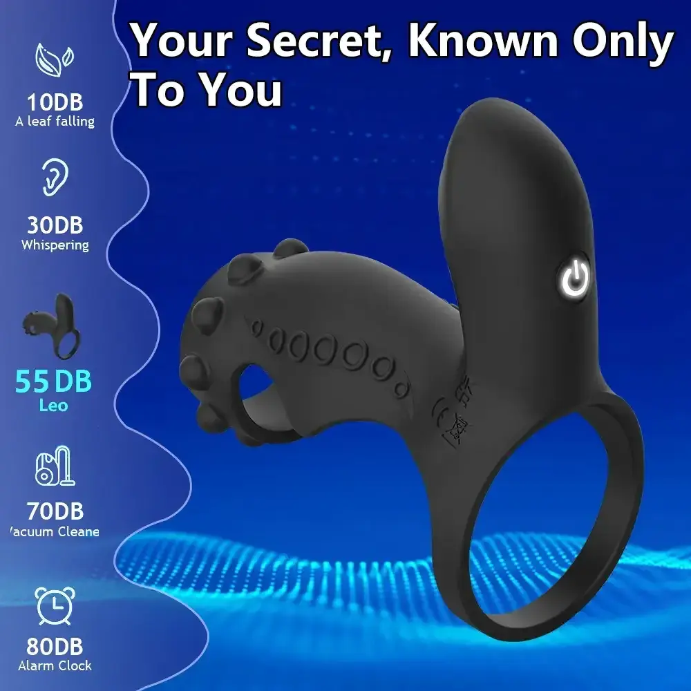 anillo silicona medica vibracion potenciadora