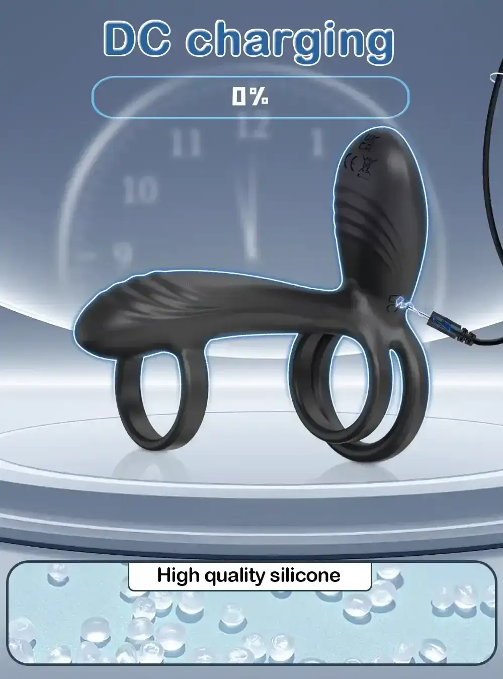 anillo vibrador con control por app 1