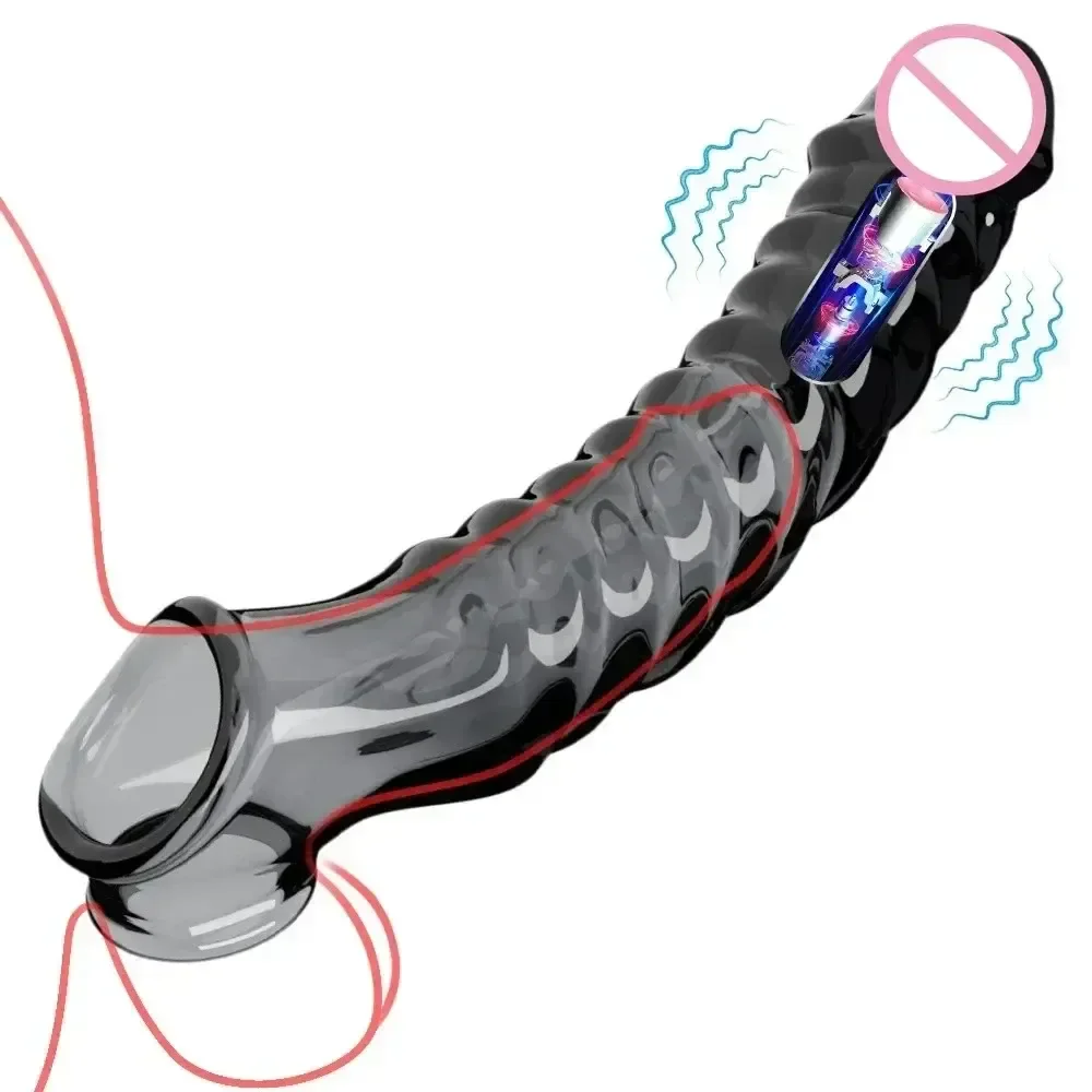 anillo vibrador con texturas pene