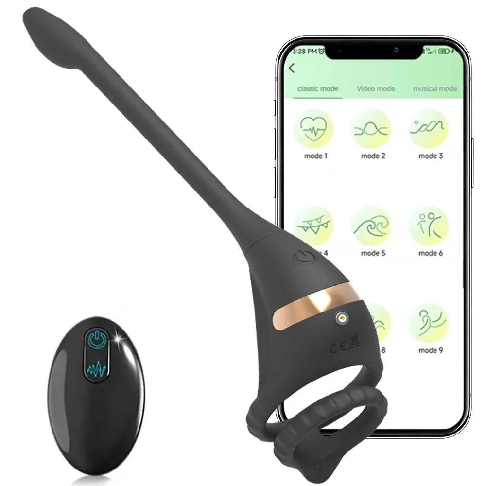 anillo vibrador doble recargable usb
