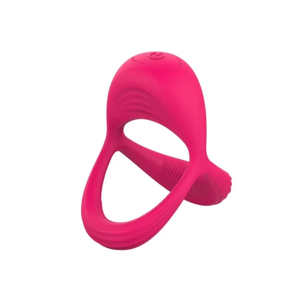 anillo vibrador erotico de silicona medica