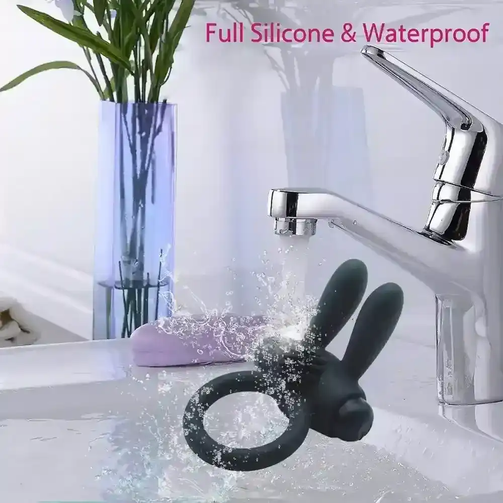 anillo vibrador impermeable para hombres