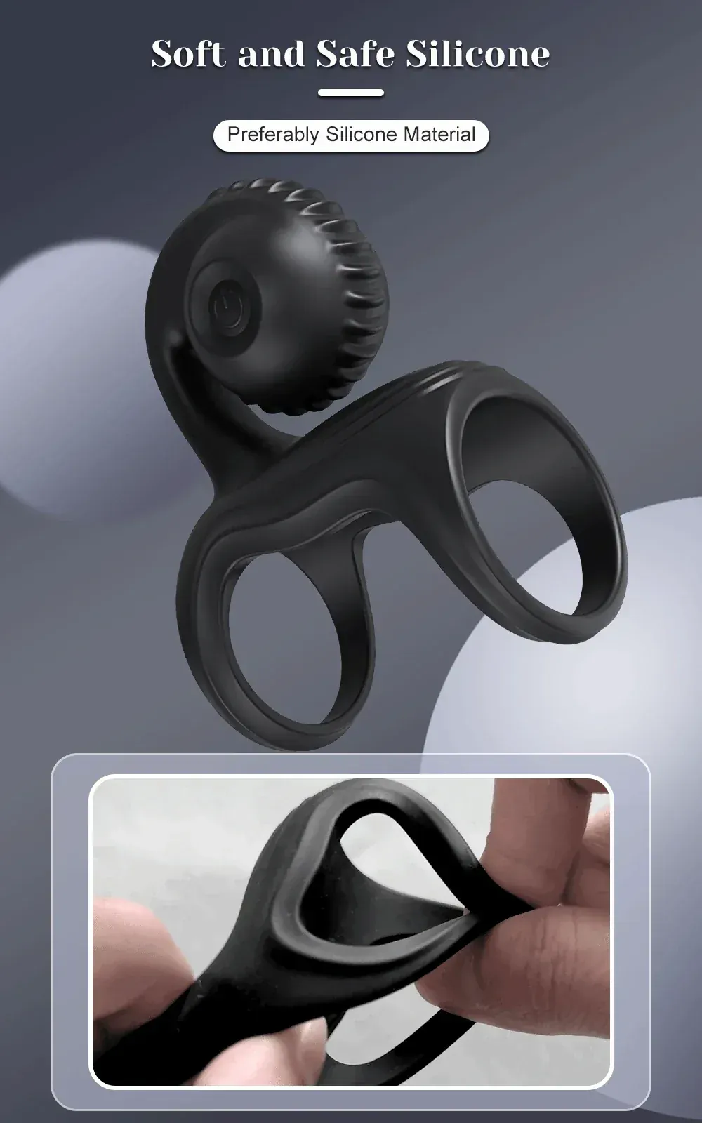 anillo vibrador para ereccion duradera