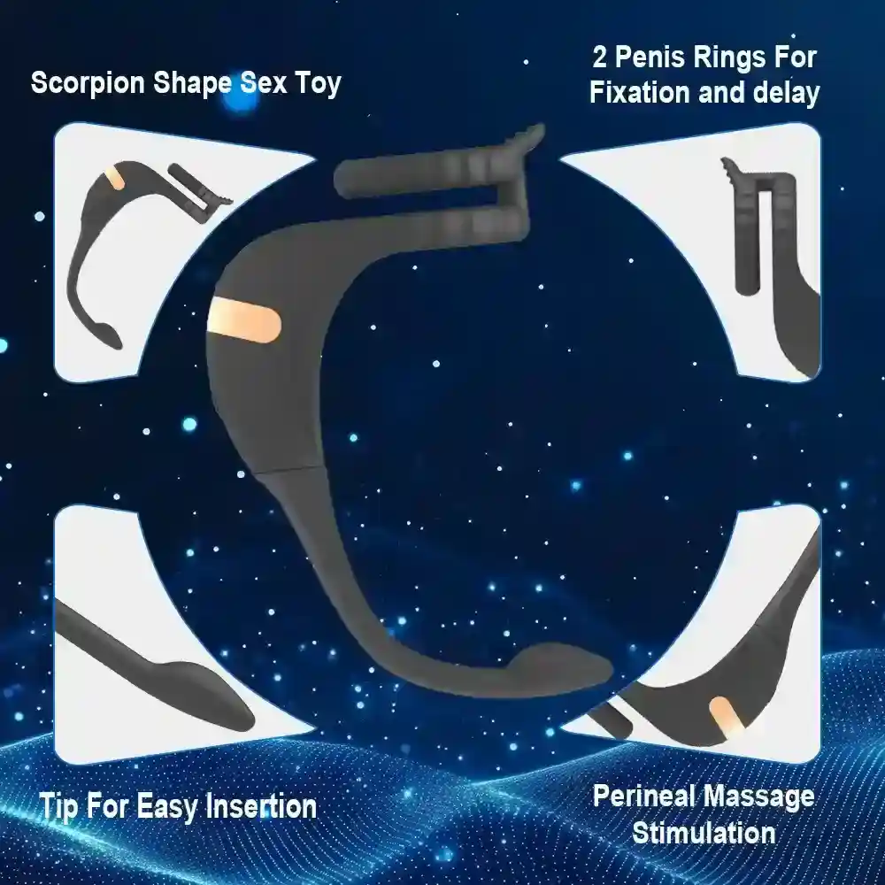 anillo vibrador para pene impermeable