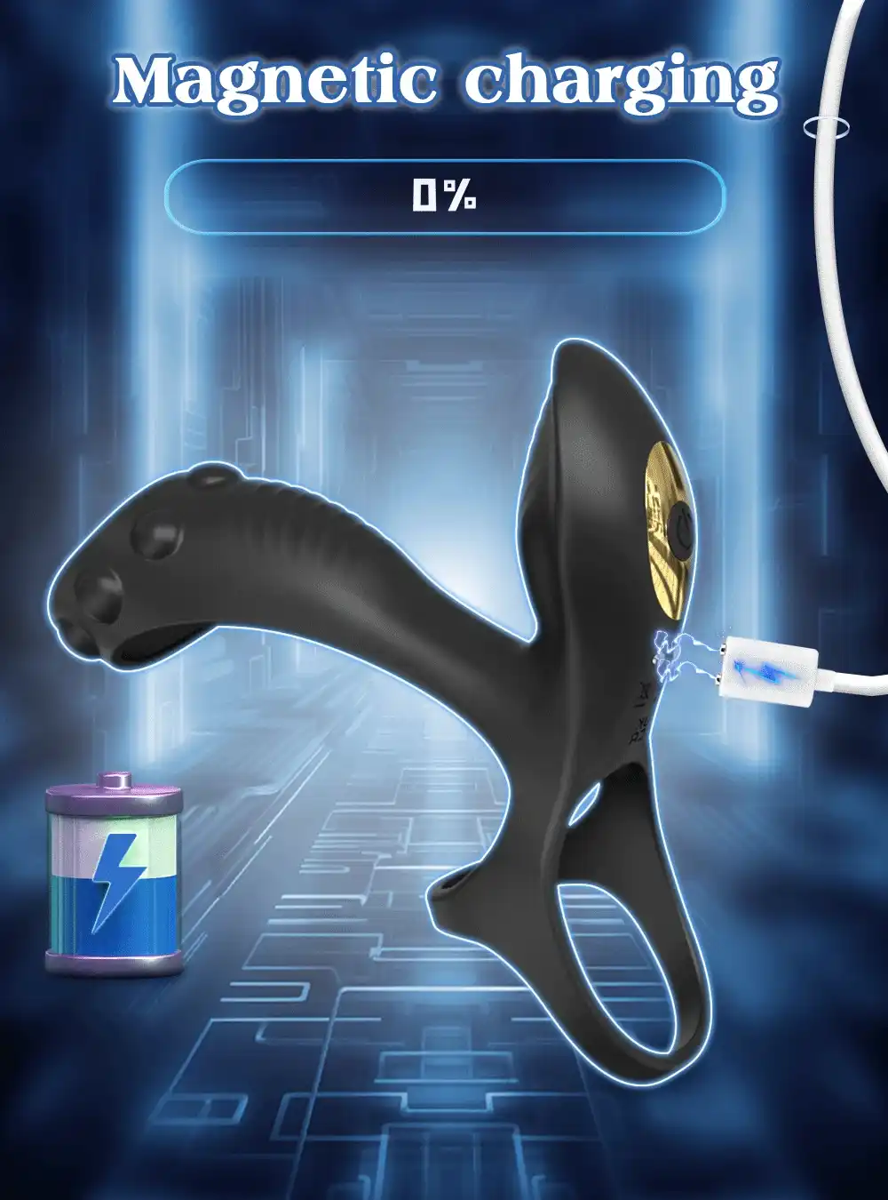 anillo vibrador silicona alta calidad
