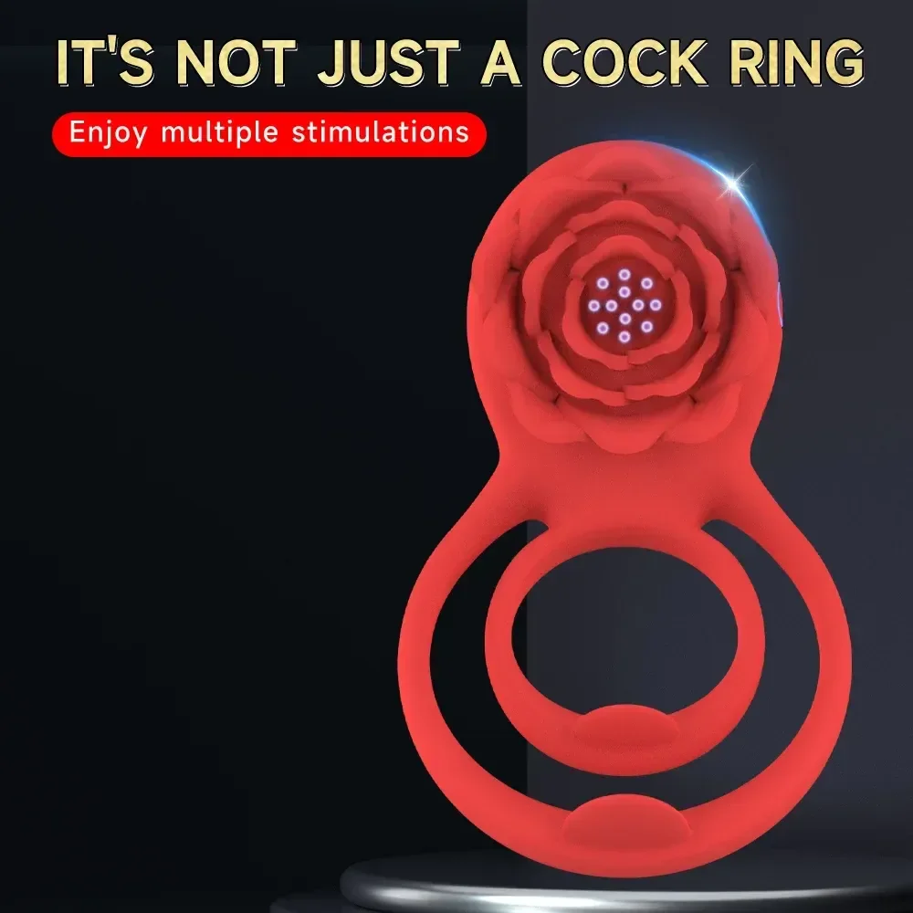 anillo vibrador silicona con app