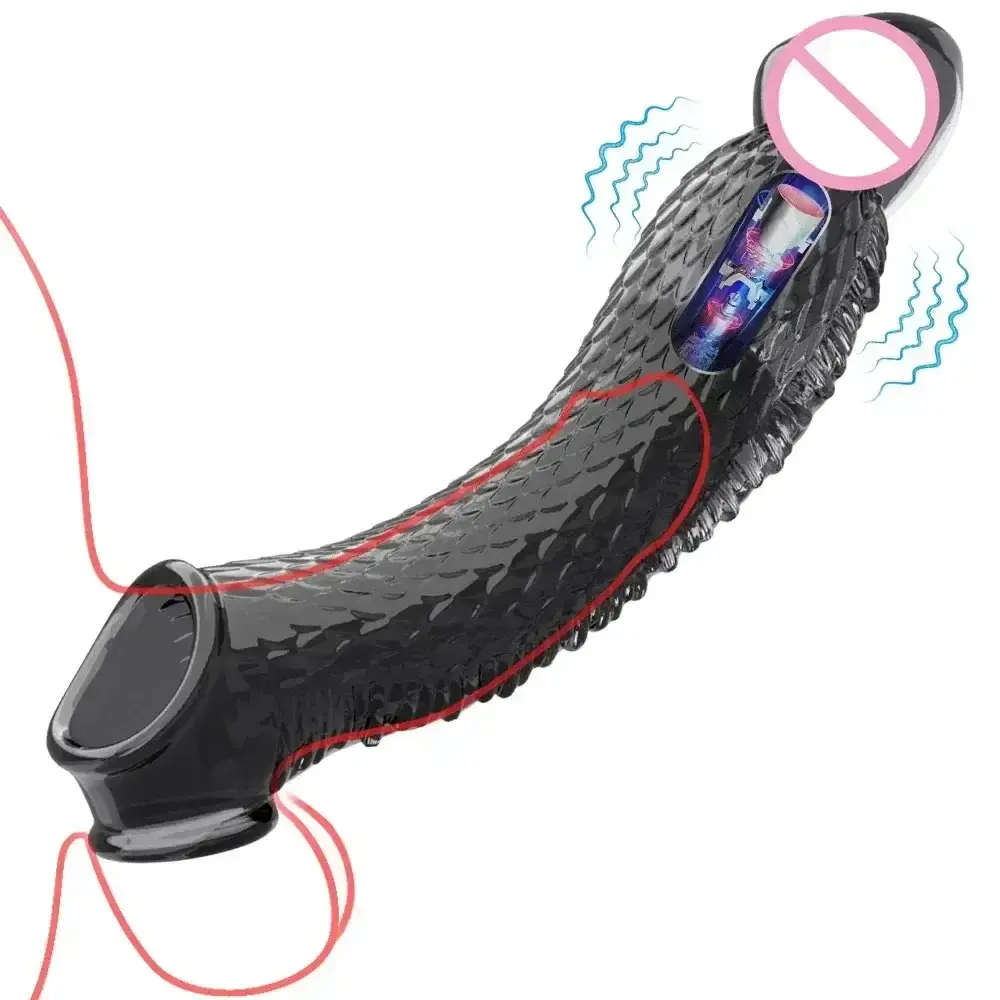 anillo vibrador silicona medica texturizado