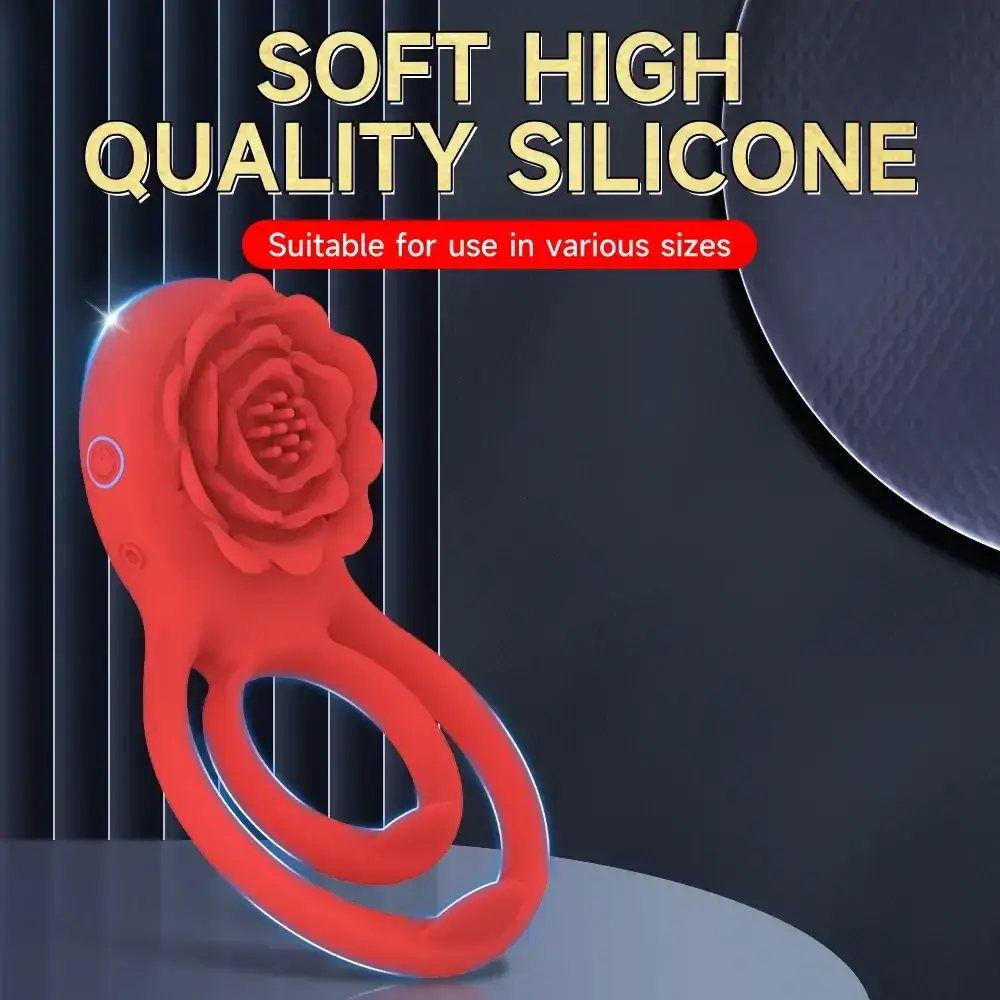 anillo vibrador silicona para el pene
