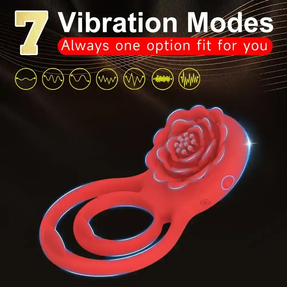 anillo vibrador silicona para parejas 3