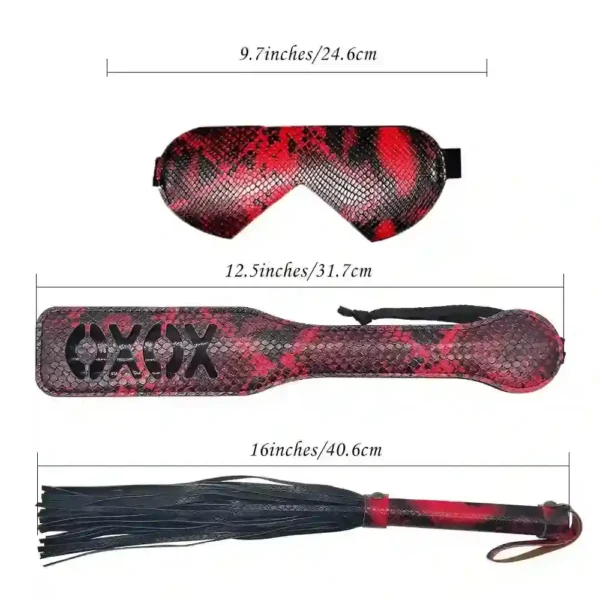 azotes bondage cuero pu acolchado