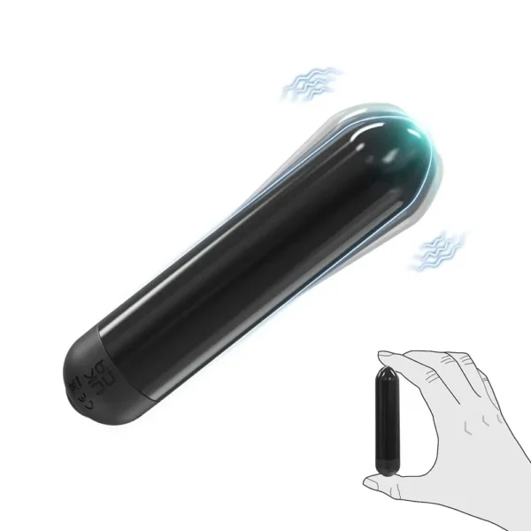 bala vibradora con diseño de pétalo