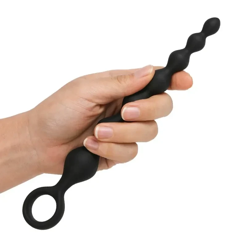 bolas anales negras tamano doble