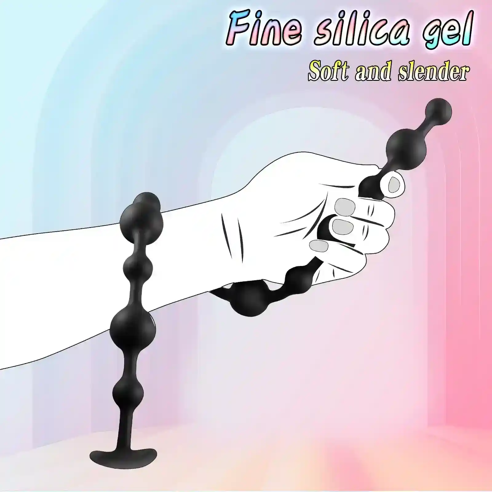 bolas anales progresivas silicona mujer