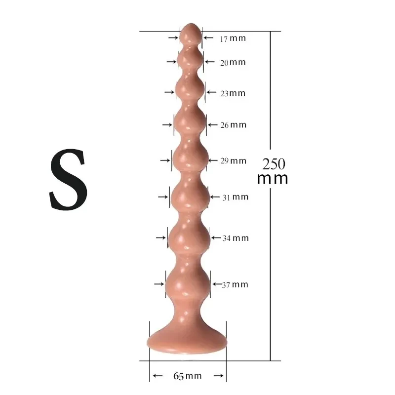 bolas anales pvc para placer vaginal